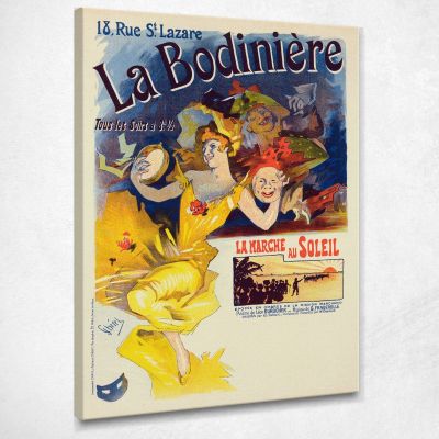 La Bodinière Jules Chéret jch47 quadro stampa su tela