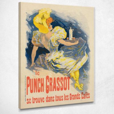 Pugno Grasso Jules Chéret jch97 quadro stampa su tela