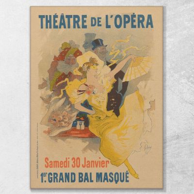 Opernhaus Jules Chéret, jch109 drucken auf leinwand