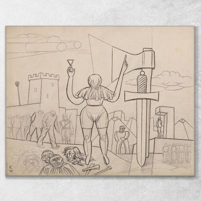 Soif De Sang Karl Wiener, kwn78 tableau impression sur toile