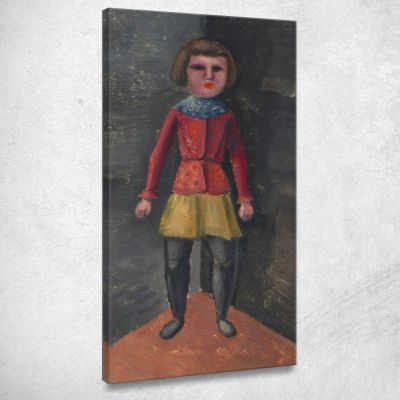 Il Bambino Karl Wiener kwn95 quadro stampa su tela