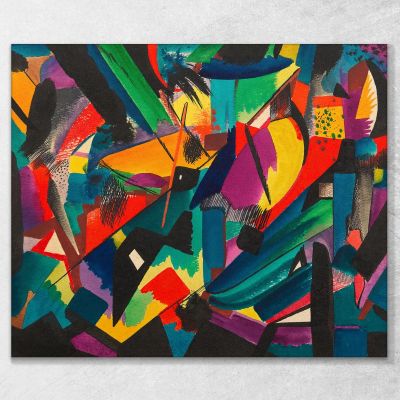 Dissonances Karl Wiener, kwn155 canvas print