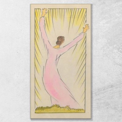Extase Karl Wiener, kwn162 tableau impression sur toile