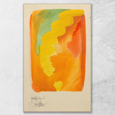 Estudios De Color 10 Hojas V Karl Wiener, kwn181 cuadro en lienzo