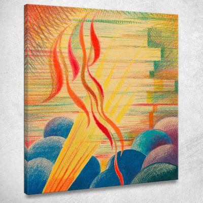 Finale 2 Karl Wiener kwn187 quadro stampa su tela
