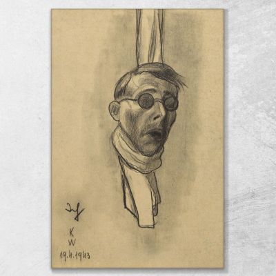 Je Karl Wiener, kwn240 tableau impression sur toile