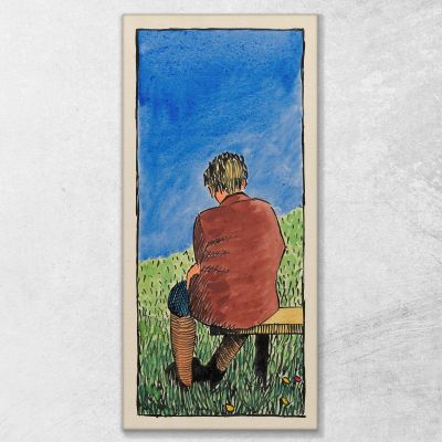 Outdoors Karl Wiener, kwn243 canvas print
