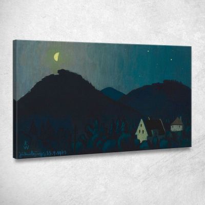 Paesaggio Ii Karl Wiener kwn305 quadro stampa su tela
