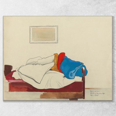 Mon Lit Karl Wiener, kwn333 tableau impression sur toile