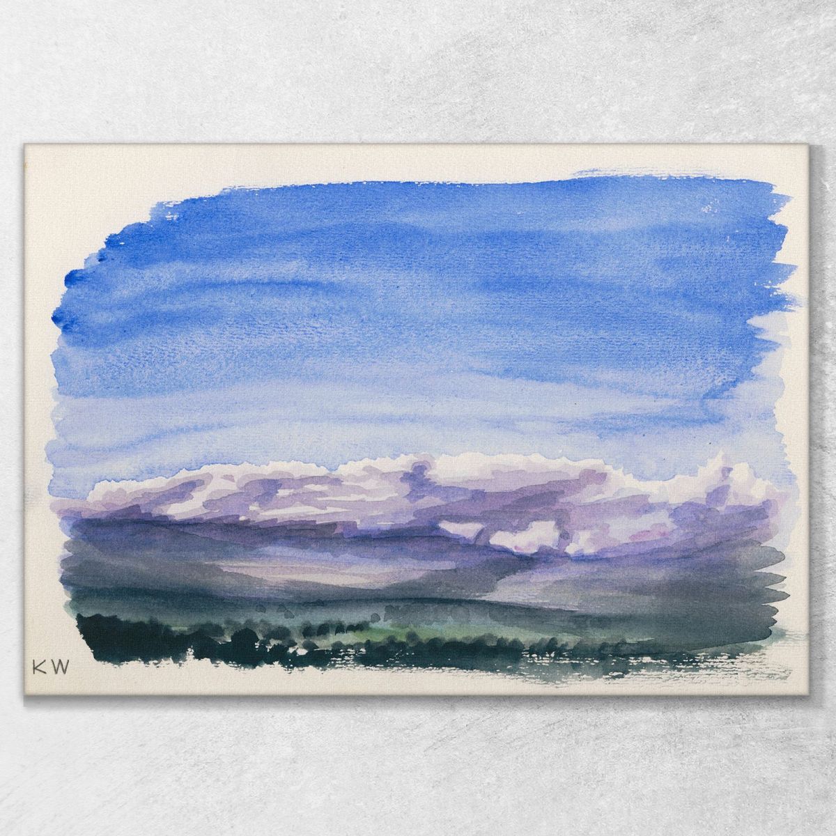 Studio Della Natura Ii Karl Wiener kwn372 quadro stampa su tela