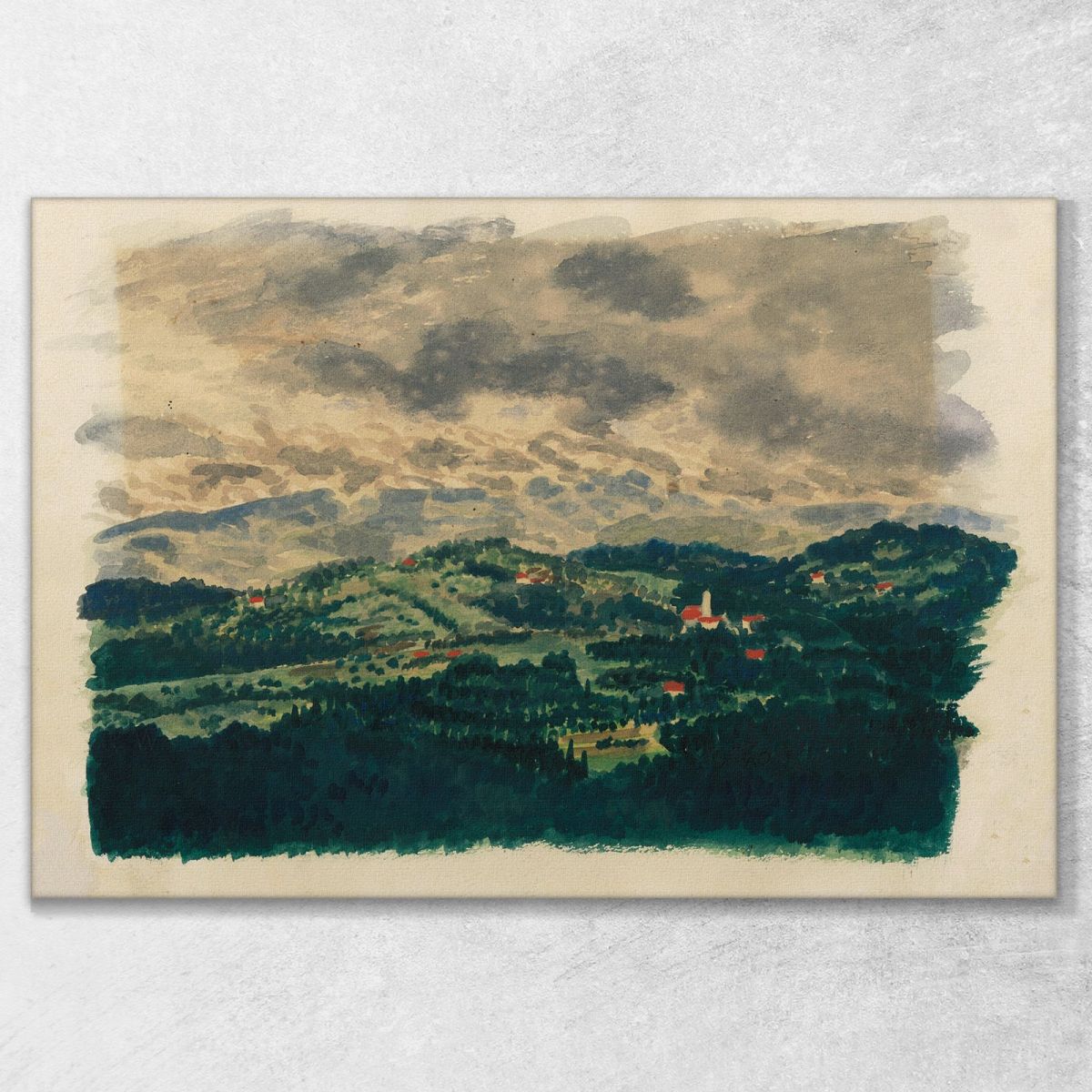 Studio Della Natura L Karl Wiener kwn376 quadro stampa su tela