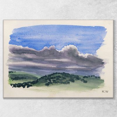 Naturstudie X Karl Wiener, kwn384 drucken auf leinwand