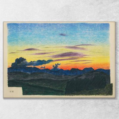 Nature Study Xliv Karl Wiener, kwn394 canvas print