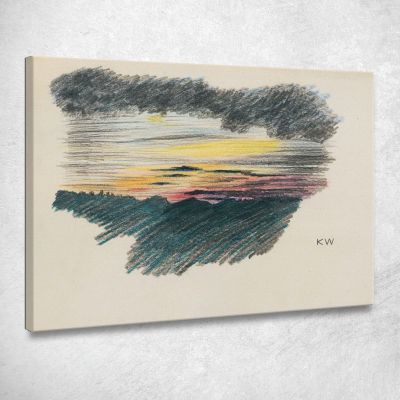 Studio Sulla Natura Xlvi Karl Wiener kwn397 quadro stampa su tela