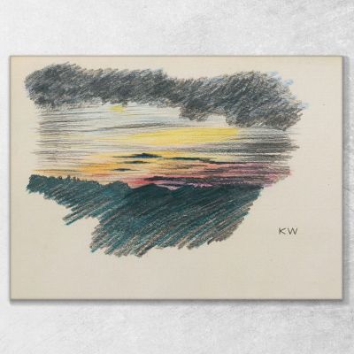 Estudio De La Naturaleza Xlvi Karl Wiener, kwn397 cuadro en lienzo