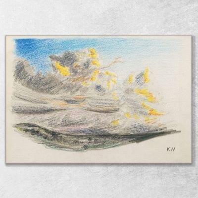 Estudio De La Naturaleza Xx Karl Wiener, kwn404 cuadro en lienzo