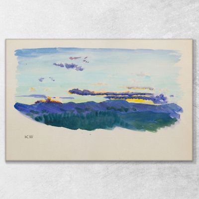 Studio Sulla Natura Xxxiv Karl Wiener kwn418 quadro stampa su tela