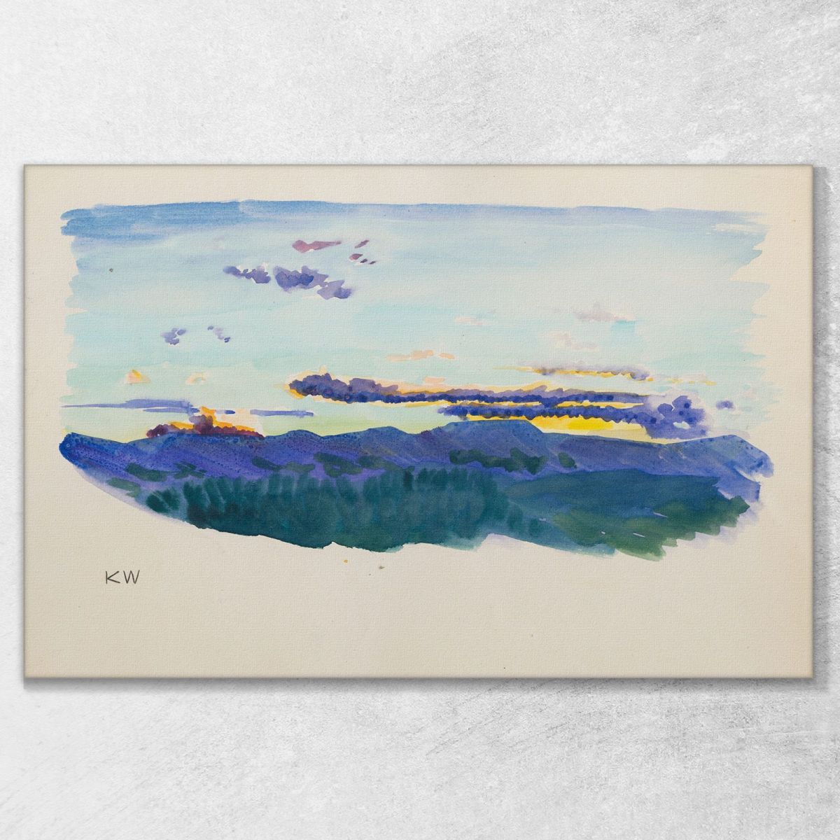 Studio Sulla Natura Xxxiv Karl Wiener kwn418 quadro stampa su tela