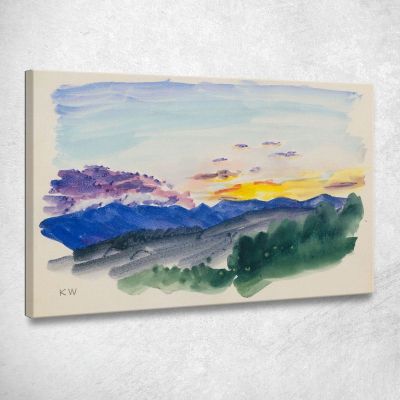 Studi Sulla Natura 36 Karl Wiener kwn421 quadro stampa su tela
