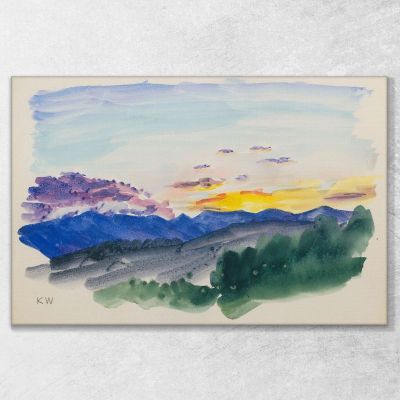 Studi Sulla Natura 36 Karl Wiener kwn421 quadro stampa su tela