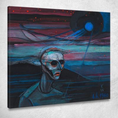 Senza Titolo Da I 150 Fogli Ii Karl Wiener kwn451 quadro stampa su tela
