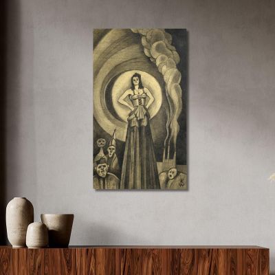 Senza Titolo Da I 150 Fogli Vi Karl Wiener kwn456 quadro stampa su tela