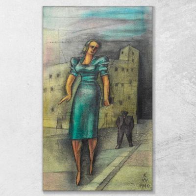Untitled From The 150 Leaves Vii Karl Wiener, kwn457 canvas print