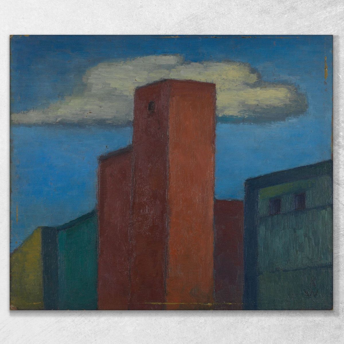 Case Senza Titolo 2 Karl Wiener kwn534 quadro stampa su tela