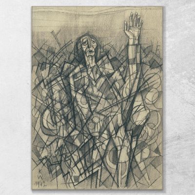 Untitled Ii 6 Karl Wiener, kwn541 canvas print