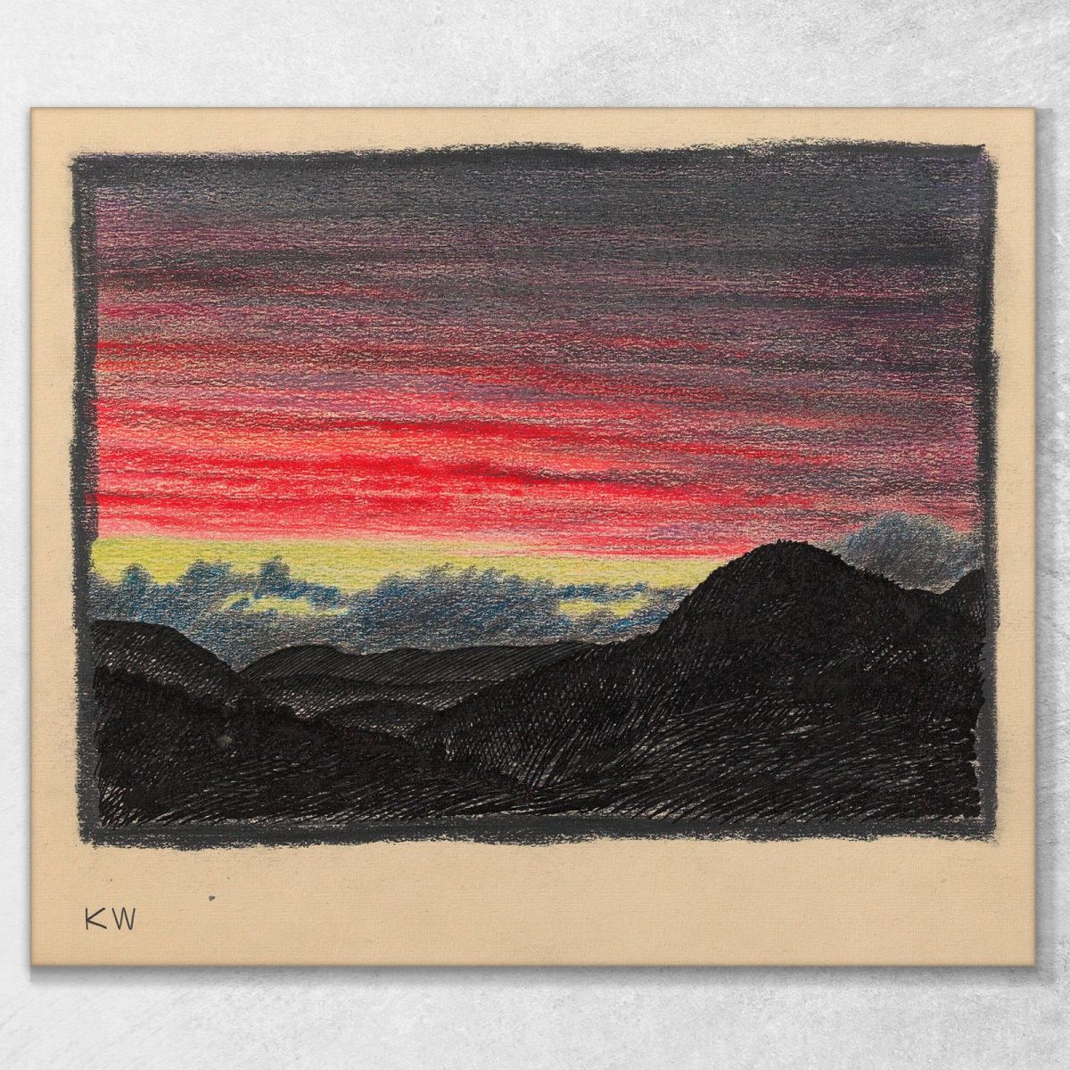 Studio Sulla Natura Senza Titolo Ii 2 Karl Wiener kwn571 quadro stampa su tela