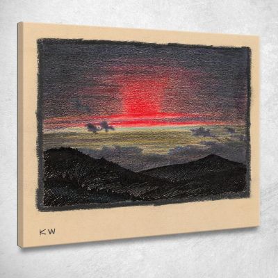 Studio Sulla Natura Senza Titolo Ii Karl Wiener kwn572 quadro stampa su tela