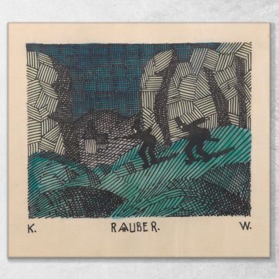 Ladrón Karl Wiener, kwn643 cuadro en lienzo