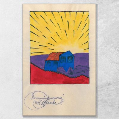 Sunset 2 Karl Wiener, kwn670 canvas print