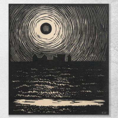 Sunset 4 Karl Wiener, kwn672 canvas print