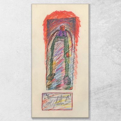 Traumgespenst Karl Wiener, kwn701 drucken auf leinwand