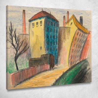 Sobborgo Ii Karl Wiener kwn723 quadro stampa su tela