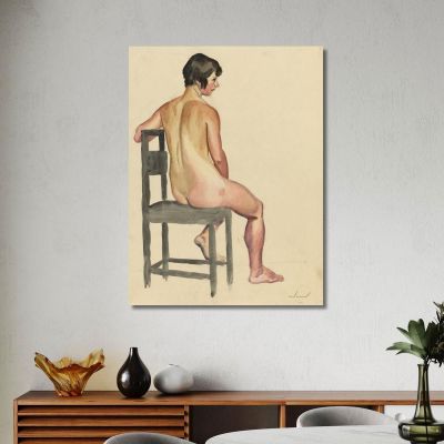 Nudo Femminile Vi Karl Wiener kwn744 quadro stampa su tela