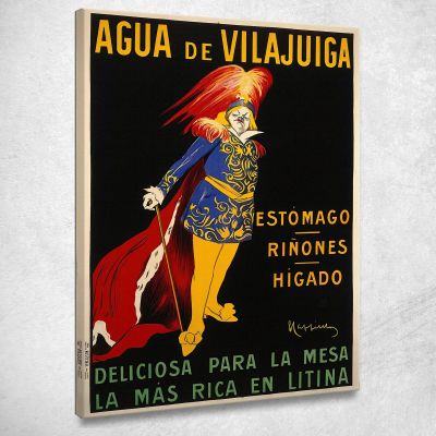 Acqua Di Vilajuïga Leonetto Cappiello lcp2 quadro stampa su tela