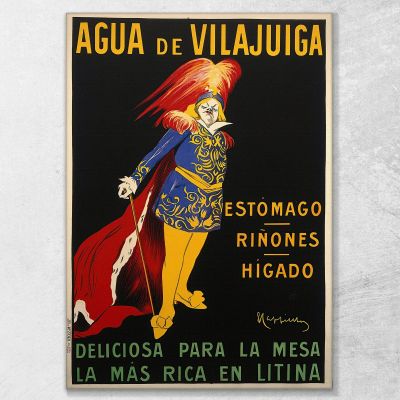 Acqua Di Vilajuïga Leonetto Cappiello lcp2 quadro stampa su tela