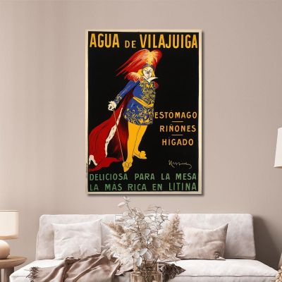 Acqua Di Vilajuïga Leonetto Cappiello lcp2 quadro stampa su tela