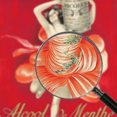 Ricqlès Menta Alcool Leonetto Cappiello lcp3 quadro stampa su tela