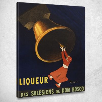 Liquore Angelus Dei Salesiani Di Dom Bosco Leonetto Cappiello lcp5 quadro stampa su tela