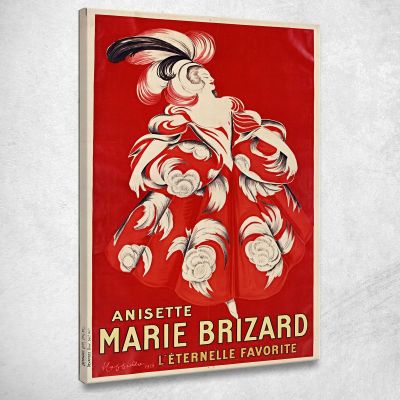 Anisette Marie Brizard L'Eterna Favorita Leonetto Cappiello lcp6 quadro stampa su tela