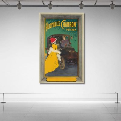 Automobiles Charron Ltd. Leonetto Cappiello lcp9 quadro stampa su tela