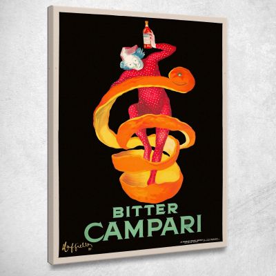 Campari Amaro Leonetto Cappiello lcp13 quadro stampa su tela