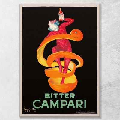 Campari Amaro Leonetto Cappiello lcp13 quadro stampa su tela