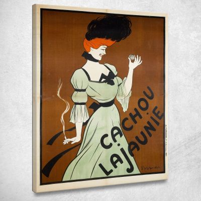 Cachou Lajaunie Leonetto Cappiello lcp18 quadro stampa su tela