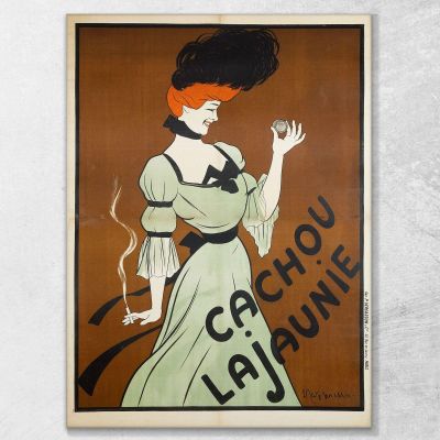 Cachou Lajaunie Leonetto Cappiello lcp18 quadro stampa su tela