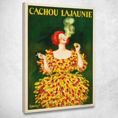 Cachou Lajaunie Leonetto Cappiello lcp19 quadro stampa su tela