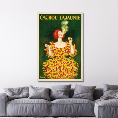 Cachou Lajaunie Leonetto Cappiello lcp19 quadro stampa su tela